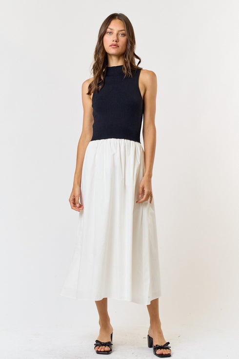 POPLIN DRESS
